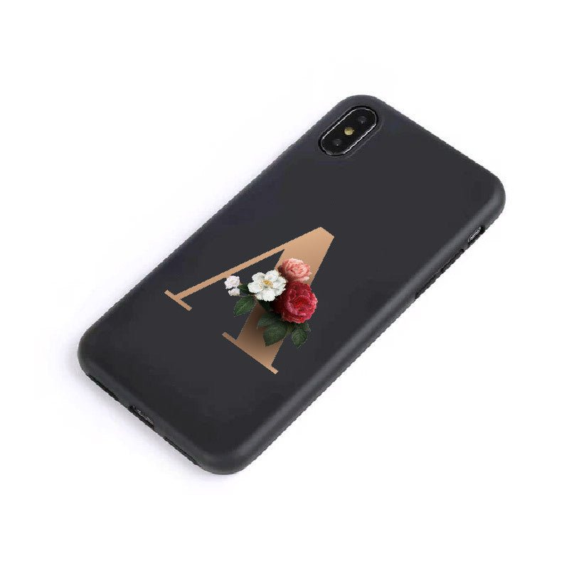 26 English Alphabet Silicone Phone Cases - Lumitria