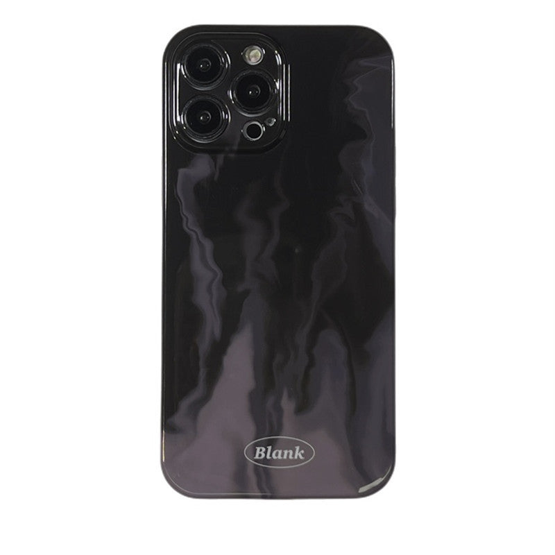 Black Fluid Dye Mobile Phone Case