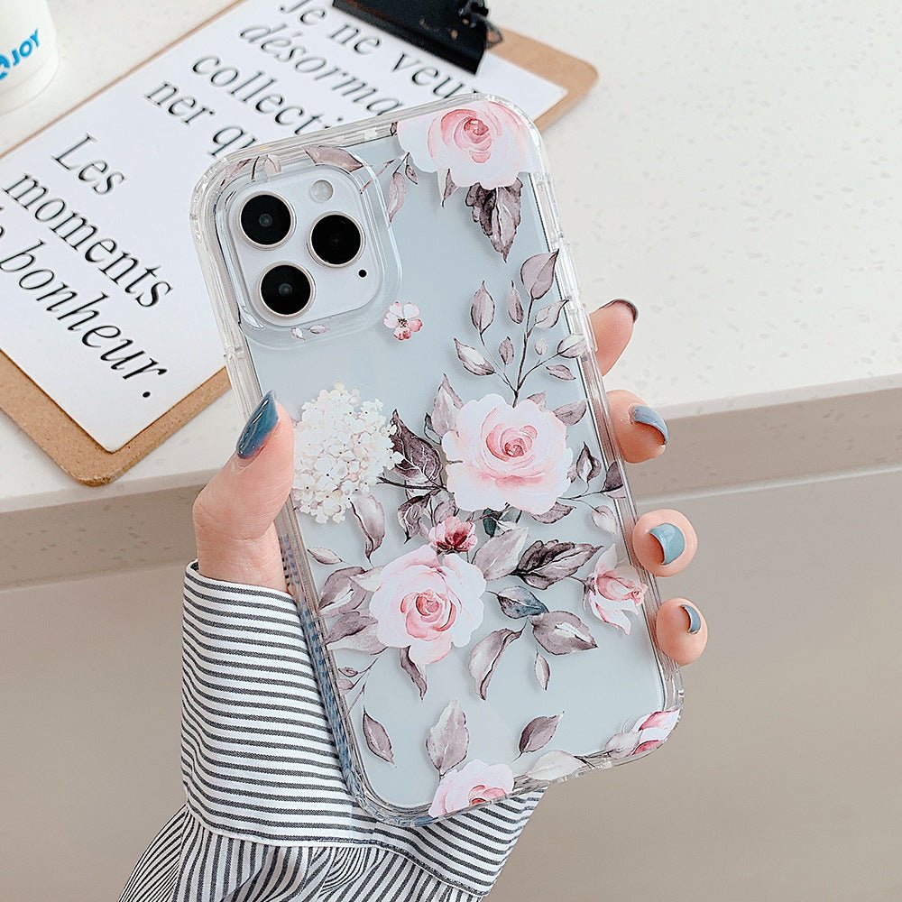 Banana Leaf Watercolor Flowers Are Suitable For Protecting Mobile Phone Cases - Lumitria
