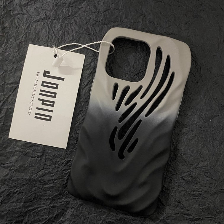Titanium Gray Wind Hollowed Out Suitable For 1413 Phone Cases - Lumitria