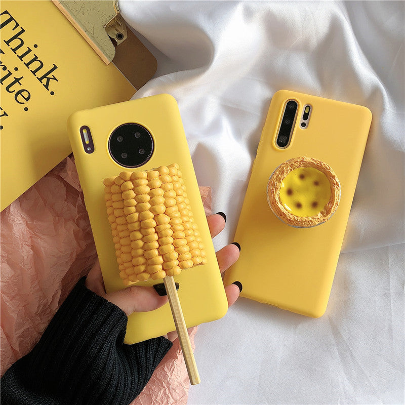 Simulation corn cob mobile phone case