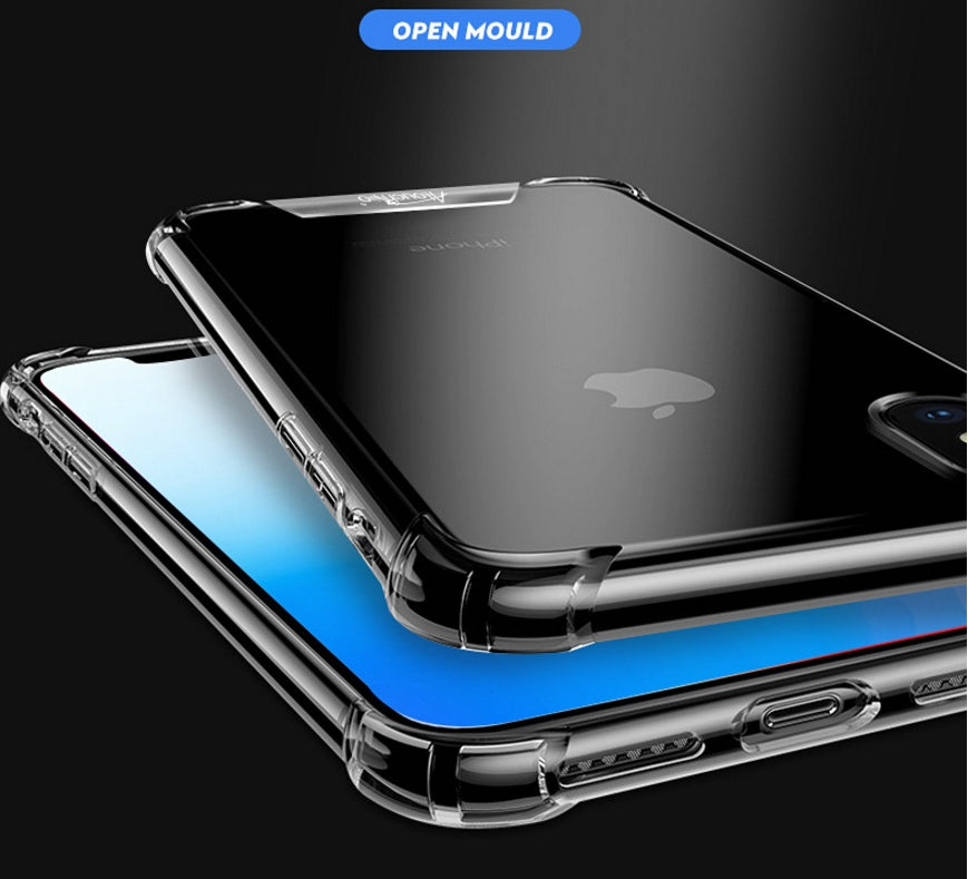Silicone Anti-drop Tranparent Airbag Phone Case