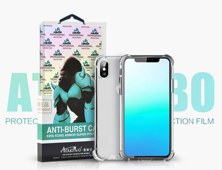 Silicone Anti-drop Tranparent Airbag Phone Case