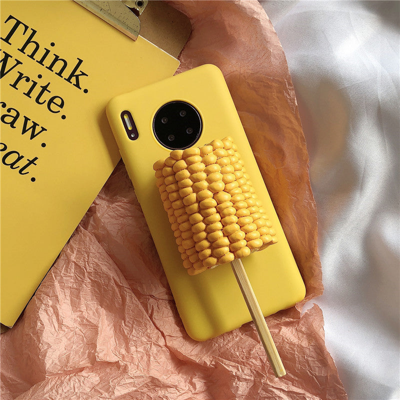 Simulation corn cob mobile phone case