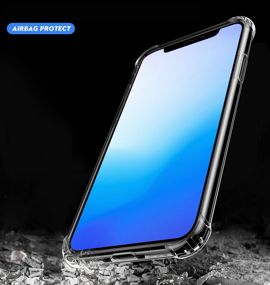 Silicone Anti-drop Tranparent Airbag Phone Case