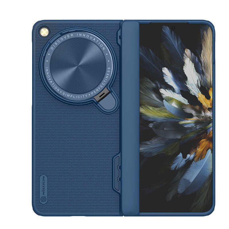 Applicable To One Plus Folding Phone Case Frosted Shield Lens Bracket Protective Case - Lumitria