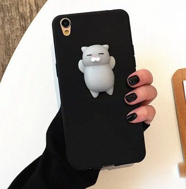 Cat Case For7 6 6S Plus 5 5S SE Cases Lovely Cartoon Soft Cat Cases - Lumitria
