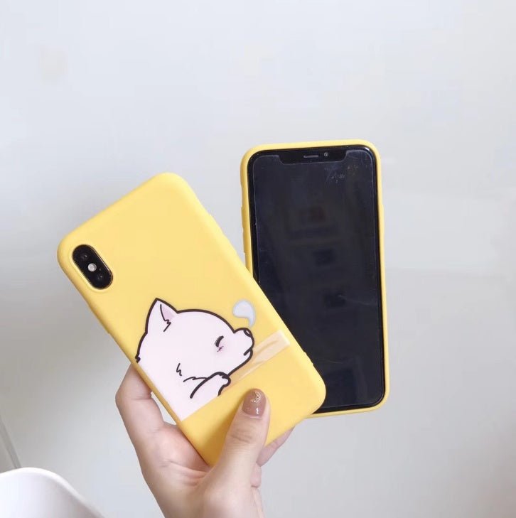 Compatible With Apple, Funny Cartoon Giraffe Phone Case For 7 8 Plus TPU Silicone Back Cover For X XR XS Max 6 6S Plus Soft Cases - Lumitria