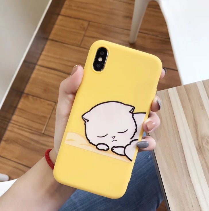 Compatible With Apple, Funny Cartoon Giraffe Phone Case For 7 8 Plus TPU Silicone Back Cover For X XR XS Max 6 6S Plus Soft Cases - Lumitria