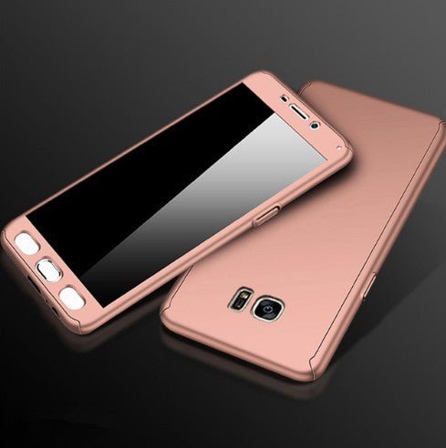 For Galaxy J5 Case Cover 360 J3 J5 J7 Pro J2 J5 J7 Prime 360 PC Phone Cover Cases With Tempered Glass - Lumitria