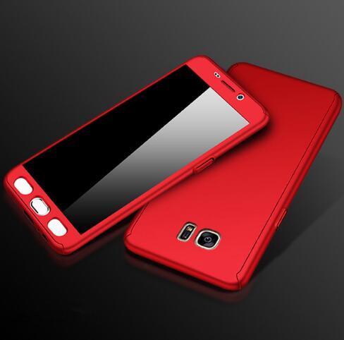 For Galaxy J5 Case Cover 360 J3 J5 J7 Pro J2 J5 J7 Prime 360 PC Phone Cover Cases With Tempered Glass - Lumitria