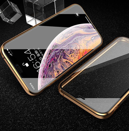 Magnetic Glass Protective Cover For Various Types Of Mobile Phone Cases - Lumitria
