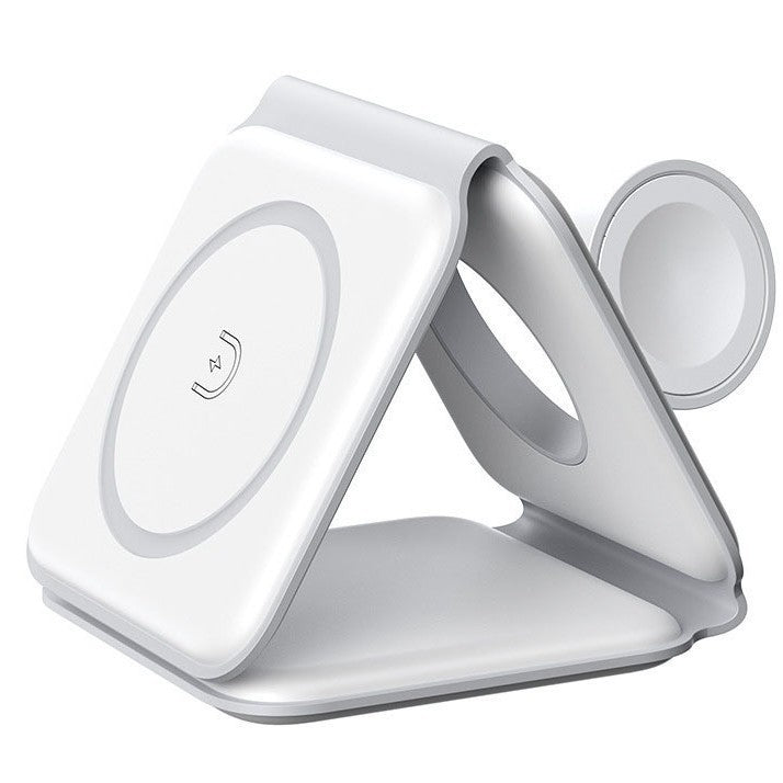 Magnetic three - in - one wireless charger - Lumitria