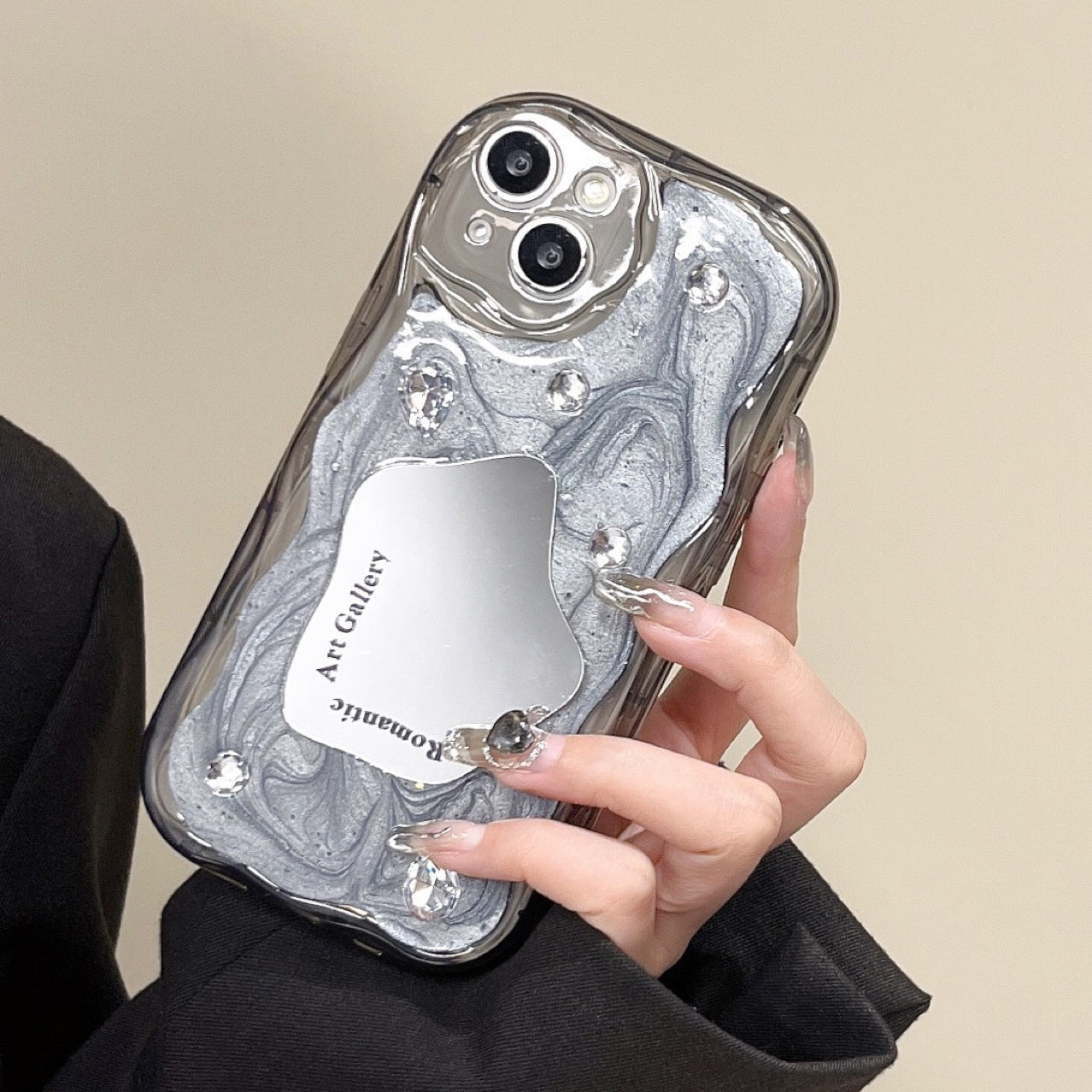 Makeup Mirror Phone Case High - grade Drop - resistant - Lumitria