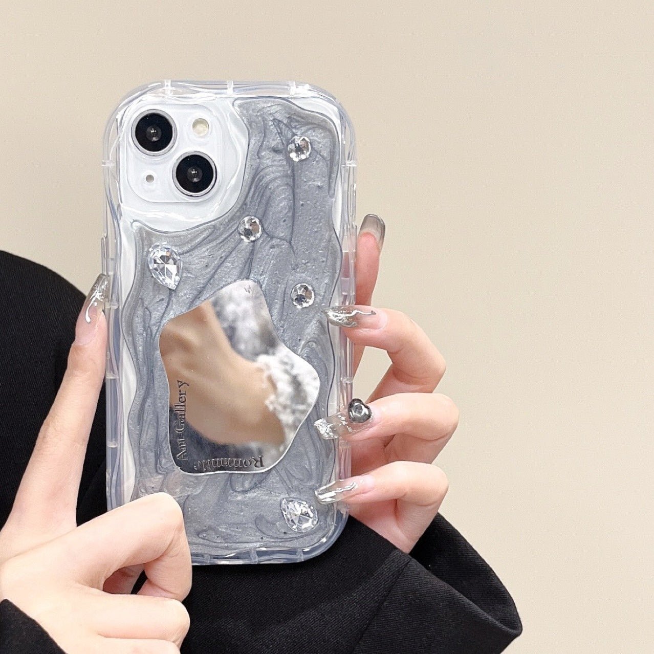 Makeup Mirror Phone Case High - grade Drop - resistant - Lumitria