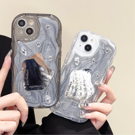 Makeup Mirror Phone Case High - grade Drop - resistant - Lumitria