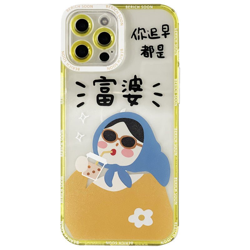 Sooner Or Later You Will Be A Rich Woman For Mobile Phone Cases - Lumitria