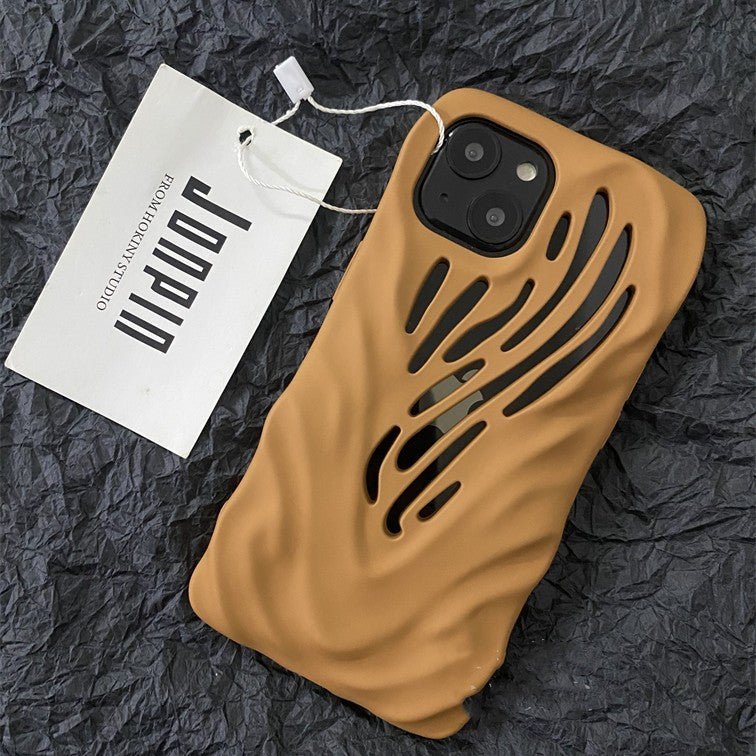 Titanium Gray Wind Hollowed Out Suitable For 1413 Phone Cases - Lumitria