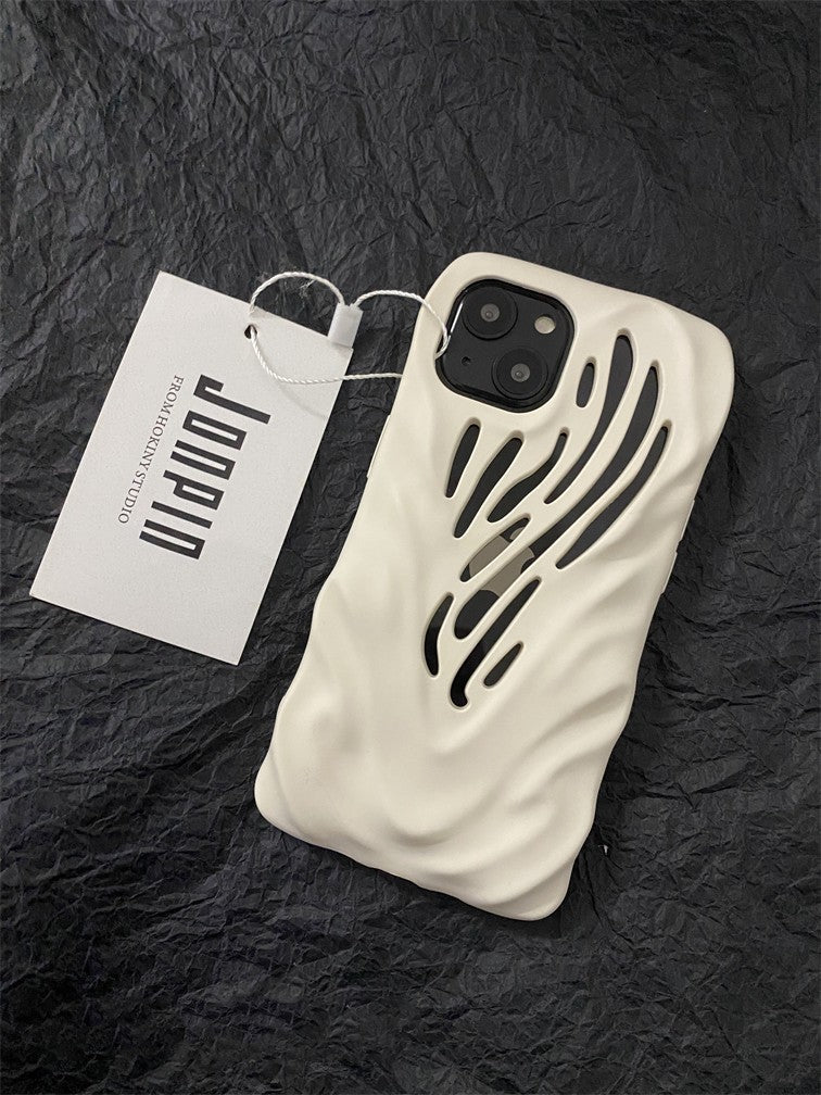Titanium Gray Wind Hollowed Out Suitable For 1413 Phone Cases - Lumitria