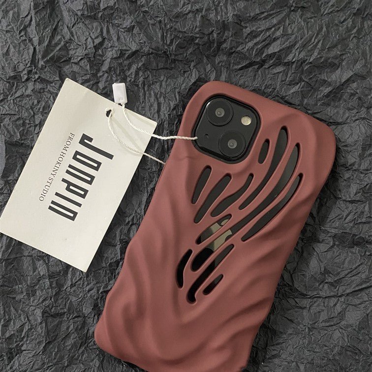 Titanium Gray Wind Hollowed Out Suitable For 1413 Phone Cases - Lumitria